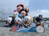 15公尺高巨萌TsumTsum現身台南安平　估吸百萬遊客