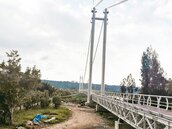 中庄吊橋10月啟用　大漢溪新亮點