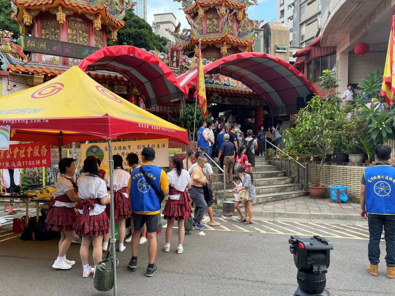 公益活動「感恩祖孫情」由中華天下父母心關懷促進會及台灣快樂之道協會共同舉辦。圖/永慶房產集團提供