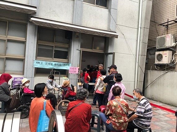 正得里舉辦重陽敬老活動。圖／取自台北市鄰里服務網
