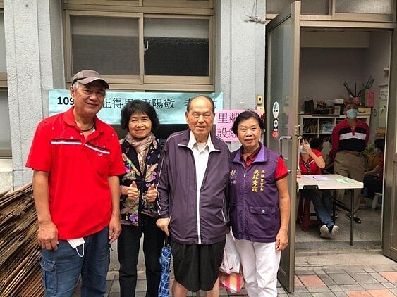 吳蘇秀霞擔任里長近四十餘年，深受里民愛戴。圖／取自台北市鄰里服務網
