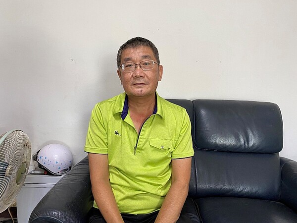 莊欽億表示里區內人情味濃厚是最大的特色。圖／鄭曉雯攝
