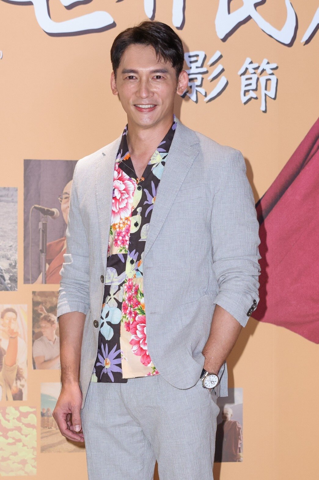 温昇豪強調之後也不會避諱與李杏共同出席金鐘獎。記者沈昱嘉／攝影 