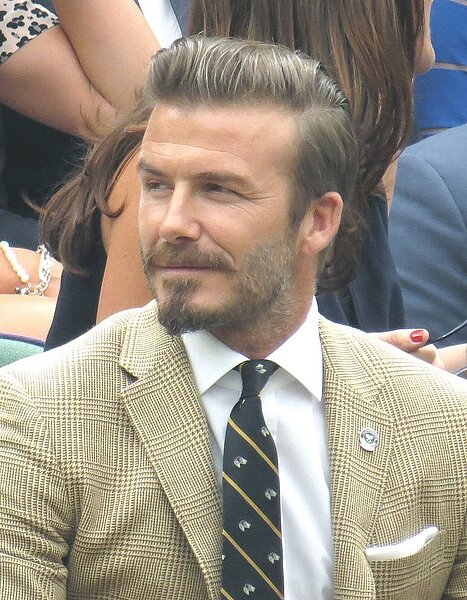 英格蘭足球代表隊前隊長貝克漢(David Beckham)。圖/維基百科