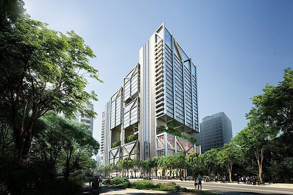 國產建材實業加速進行資產活化,旗下「南港大型開發案」經董事會通過由利晉工程得標,起家厝台北廠營運到8月底,9月18日交給利晉工程進行後續拆除作業,積極展開營造開發進程,工期約4年半。圖/國產建材實業提供