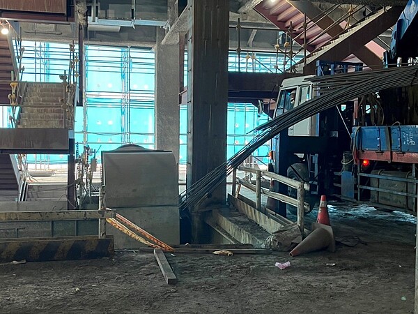 北市南港區經貿二路一處工地9月19日下午3時許,發生一名泰籍勞工因物體飛落造成死亡案件。圖/台北市勞動局提供