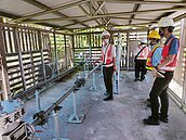 督導縣內瓦斯公司　竹縣揪接頭鏽蝕、偵測器裝置不當