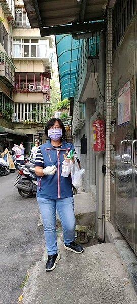 正行里的環境由里長來守護。圖／陳盈君提供
