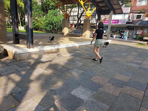 迎接幸福生活。易小滿攝
