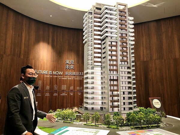北士科建案。圖/好房網News記者蔡佩蓉攝影