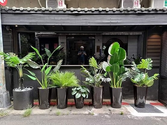 綠美化造景，環境更美好。圖／易小滿攝
