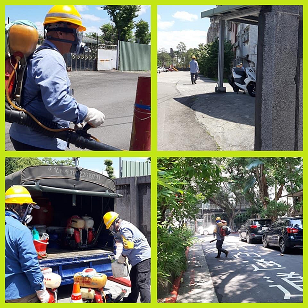 美化整治防火巷工程圖片擷取自精忠幸福站臉書
