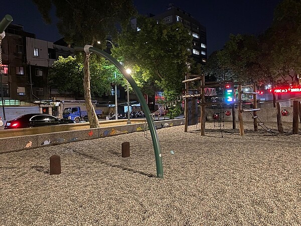 興隆公園共融式遊樂場。陳宣懿／攝
