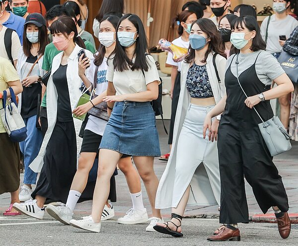受到太平洋高壓影響，今、明兩天台灣各地及澎湖、金門、馬祖大多為晴到多雲，僅東半部地區有零星短暫陣雨。圖／報系資料照