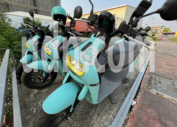 雲林縣在虎尾、斗南、斗六等市鎮導入GoShare共享機車已2年,營運至今達12萬5602次總旅次。記者陳苡葳/攝影