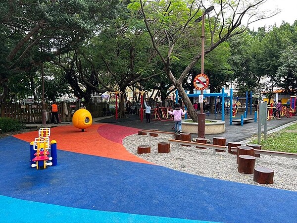 福壽公園鄰近昌明里。圖/取自來新北玩公園官網