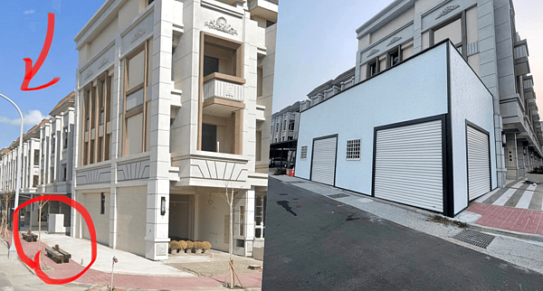 彰化有一處透天厝才剛完工,卻被發現是違建。圖/翻攝自《爆料公社》