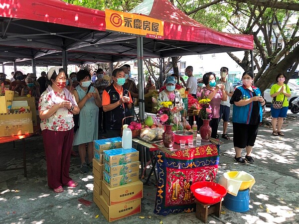 文化里中元普渡活動。圖/擷取自台北市鄰里服務網