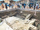 迎台南400年　疑似清代金門館遺構出土