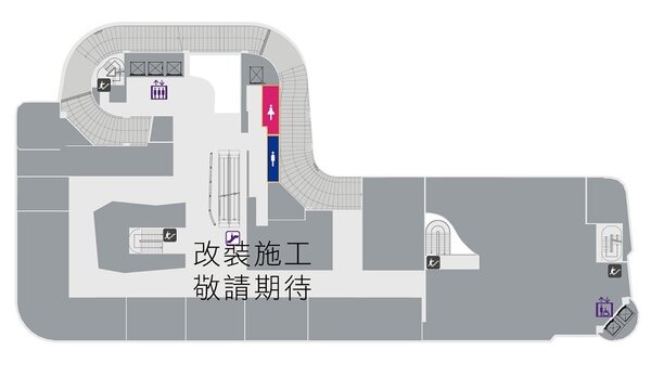 新竹晶品城3樓正在改裝，讓人不免聯想是否唐吉訶德真有進駐可能。圖／截自業者官網