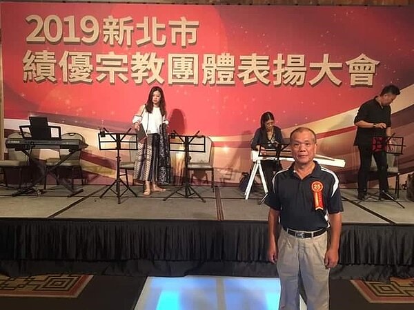 里長施天賜人脈豐沛。圖／由里辦提供


