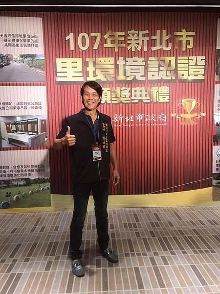 林永輝愛心無界限做公益！圖／里辦提供

