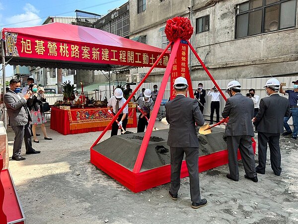 危老動土示意圖。圖／聯合報資料照