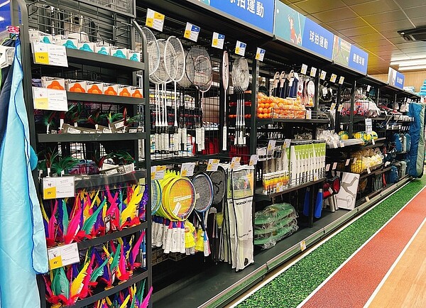 全聯選品挑選以「迪卡儂」熱銷品項為主,品項數超過300樣。圖/全聯提供