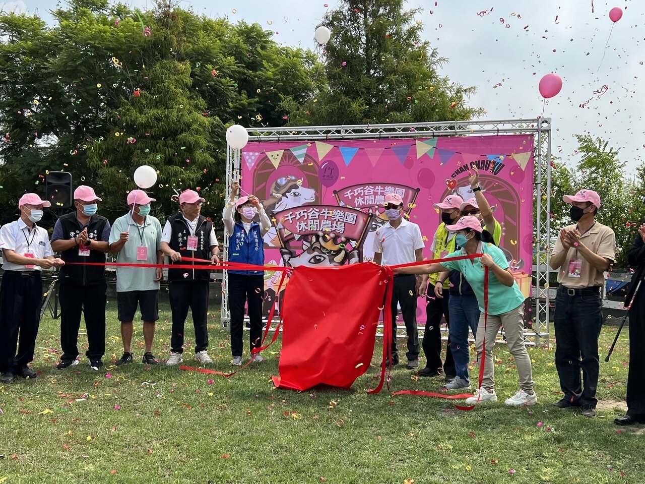 雲林崙背鄉千巧谷牛樂園正式升格為縣內第9座休閒農場。記者陳苡葳/攝影