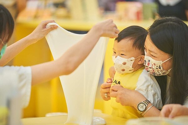 適合親子同遊的PILALA 皮拉拉史萊姆樂園。圖／PILALA皮拉拉史萊姆提供