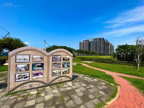 清水與梧棲交界處附近的頂魚寮公園四周，是台中港重劃區推案熱區。好房網News記者楊欽亮 / 攝