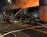 桃園深夜再傳火警…八德宮廟竄火光　消防29車67人馳援