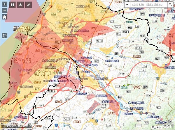 交通旅遊處表示，竹北市、竹東鎮及寶山鄉的都市計畫區內是禁航區，其它10鄉鎮之都市計畫區則在國定假日開放，屬於限航區。此外，新竹縣高鐵、台鐵、高速公路等區域都是禁飛區域。圖／交旅處提供