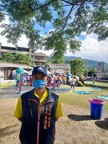 里長李傳震參加「四寶文化節」，易小滿
