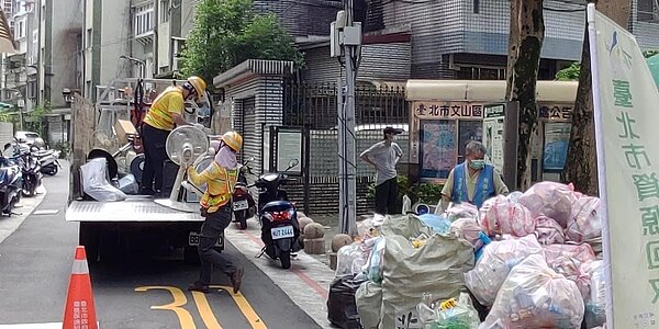 樟林里里民用心做環保。圖／取自「陳文乾」臉書
