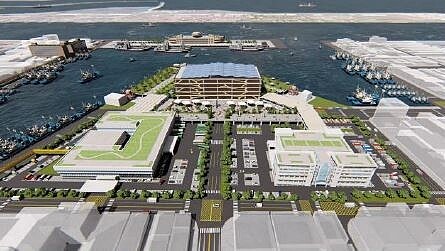 前鎮漁港整體改造預算增加至81億。圖/立委賴瑞隆服務處提供