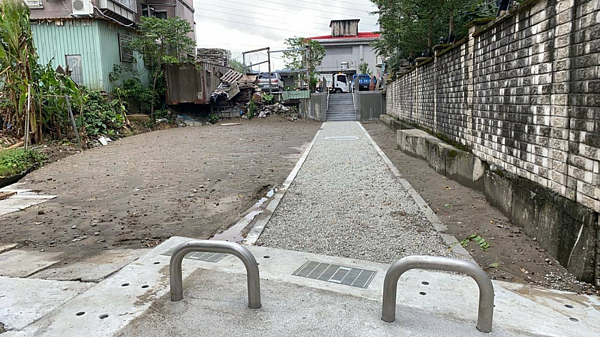 淤地改造後。圖片由蔡桂英里長提供
