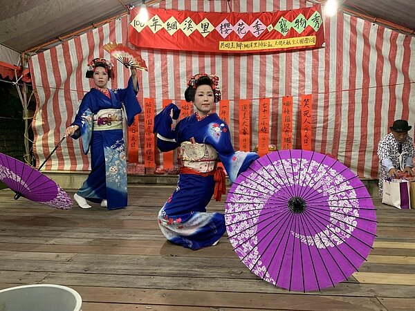 網溪里牯嶺公園櫻花季活動。圖／取自「臺北市鄰里服務網」