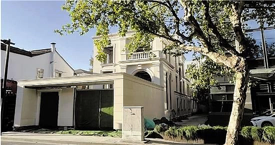 徐青甫故居現在是白色法式別墅。(取材自錢江晚報)