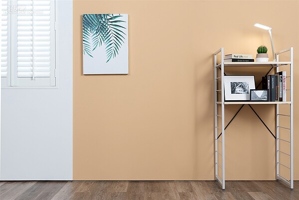 兒童房色調可以明亮、活潑中性色為主,或佐以對比色讓飽和度更鮮明。圖/特力屋提供