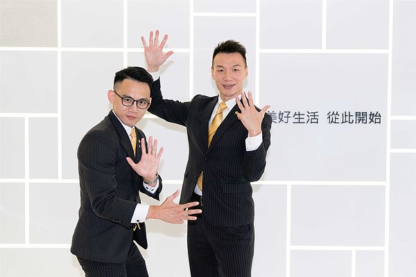 永慶房屋保障業務新人「入職前九個月每月五萬」的收入保障,做新人們的堅實後盾。圖/永慶房產集團