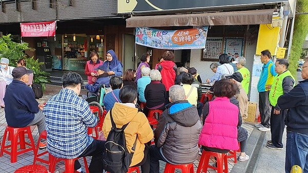 行孝里流感疫苗注射活動。圖／取自「臺北市鄰里服務網」
