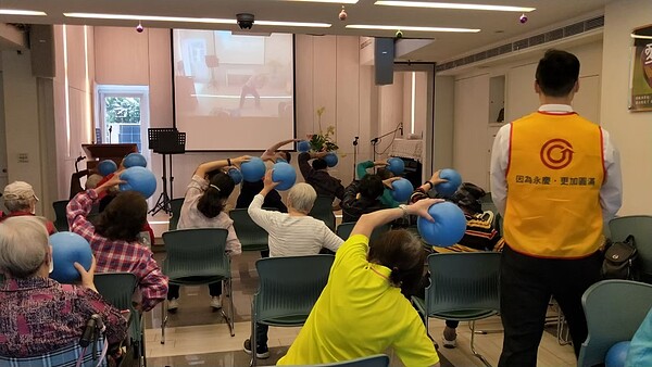 中山里體適能活動。圖／由潘威志里長提供

