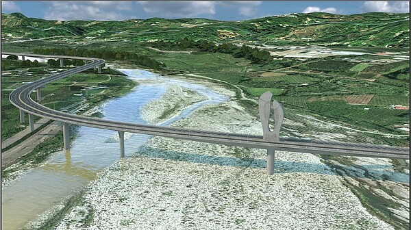 台中山城傳喜訊,中市建設局宣布,東豐快速道路10月底將復工。圖/建設局提供