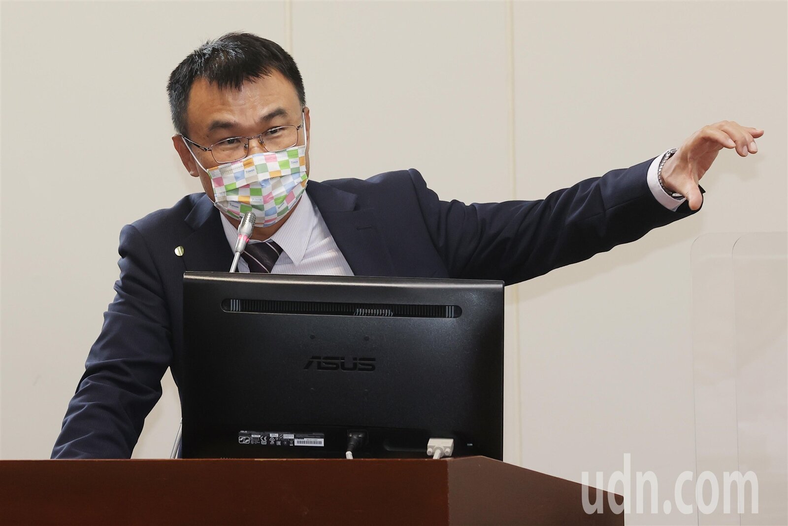 農委會主委陳吉仲。記者許正宏/攝影