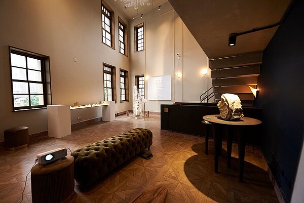 「青雲閣」內部。圖/台北市文化局提供