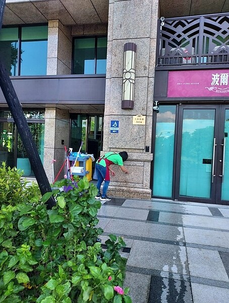 清潔日，大掃除。圖／易小滿攝

