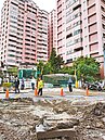 汐止工建路又下陷　低壓灌漿補救