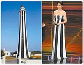 楊謹華撞衫芳苑燈塔　高EQ歡迎打卡