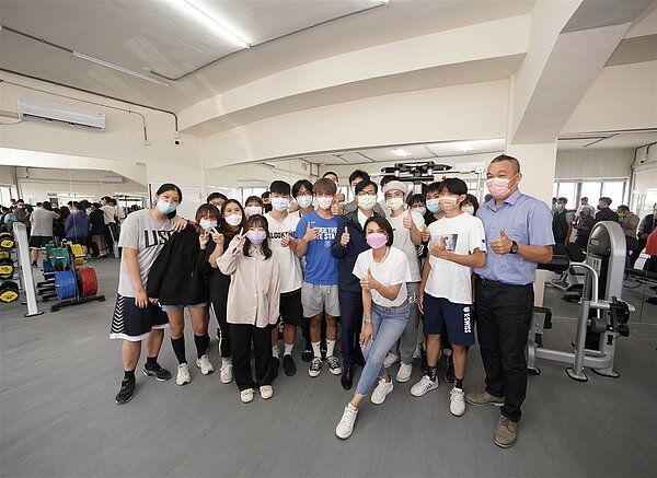 美濃運動中心啟用。圖/高雄市政府提供